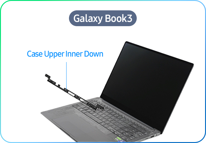 Galaxy Book3 - Case Upper Inner Down